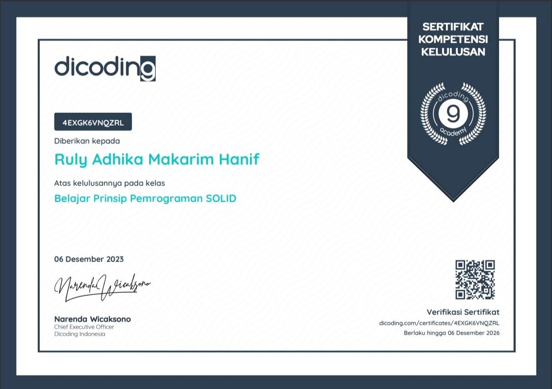 Learn SOLID Programming Principles course/certification image